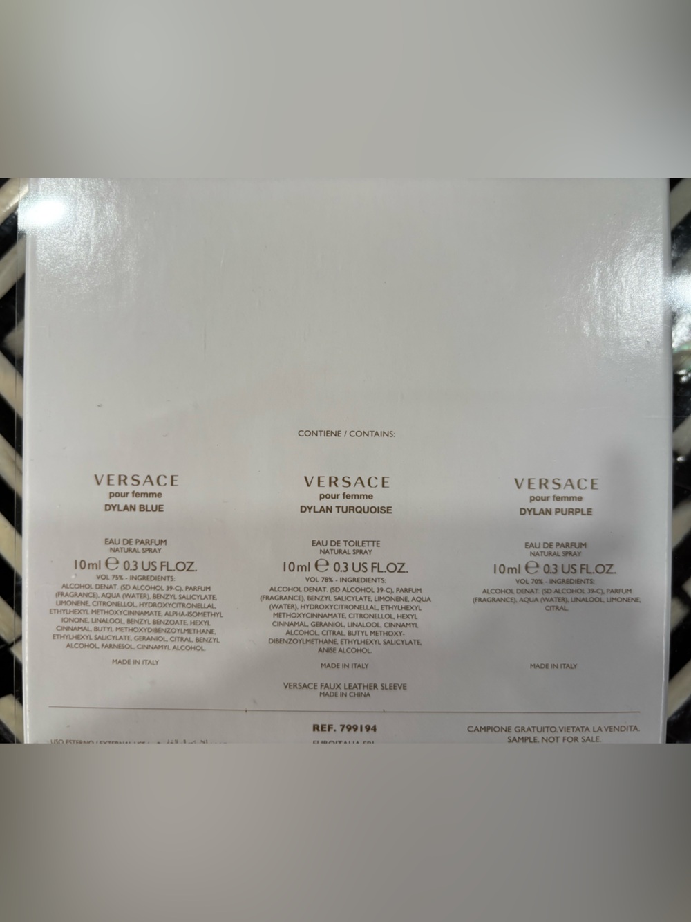 Versace Perfumes Gift Set - Picture 2 of 7